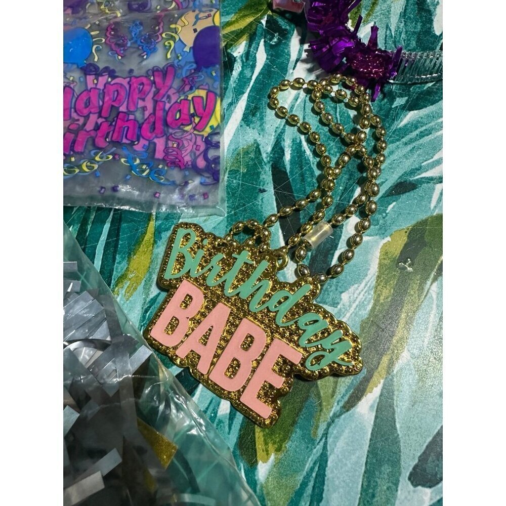 Birthday Party Decor Bundle - Hats, Banners, Bags & More! - Picture 4 of 7